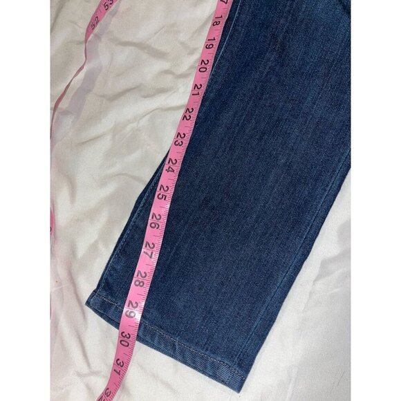 AG Adriano Goldschmied The Stilt Cigarette Leg Jeans Dark Wash Womens Size 27 De - Picture 8 of 10